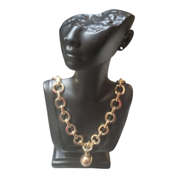 Elegant Gold Chain Choker/Necklace. Time And Tru. New - Picture 7 of 7